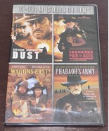 4-Film Collection Dust / Another Pair of Aces / Wagons East / Pharaoh&#39;s ... - $14.84