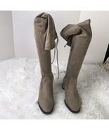 Catherine Malandrino Taupe Over The Knee Boots - Size 6.5 - €34,34 EUR