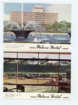 2 Palace Hotel Postcards Tokyo Japan 1960&#39;s - £11.07 GBP