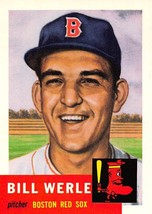 1991 Topps Archives #170 Bill Werle 1953 Boston Red Sox - £0.70 GBP