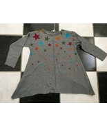NWT 100% AUTH Gucci Girl Light Cotton Jersey Printed Star Raw Edge Hem D... - £117.05 GBP