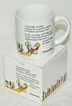VTG Democrats Believe in Santa Claus say Republicans USA Humor Coffee Mug Japan - £15.39 GBP