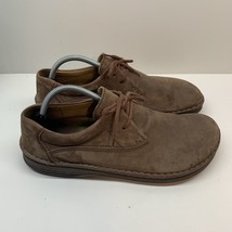 Birkenstock Footprints Mens Size 45 US M12 Brown Nubuck Leather Oxford S... - $74.24
