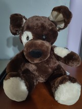 Build A Bear Workshop Babs Puppy Dog Plush Stuffed Animal Brown Cream 15” - £8.53 GBP
