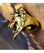 Illuminati franc-maçon Anneau des chevaliers du pouvoir Templier Occulte... - $109.18 CAD