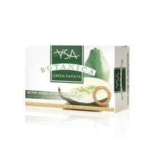 7 Bars Ysa Botanica Green Papaya Anti Acne Whitening Soaps 135g each - $79.99