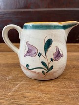 Stangl Pottery Creamer Small Pitcher Garden Flower Pattern Terra Rose Trenton NJ - £13.74 GBP