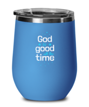 God is Good All the Time 2, blue drinkware metal glass. Model 60062  - £21.70 GBP