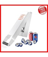 Heavy-Duty Wall-Mounted Aluminum Can Compactor - Efficient Recycling Tool - $45.53