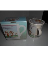 Vintage Hallmark Mug Mates 1986 “Having Friends” Coffee Cup Deer Squirre... - $373.69 MXN