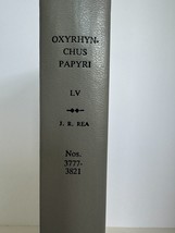 Oxyrhynchus Papyri 55 LV Egypt Exploration Society Graeco-Roman Memoirs ... - £18.77 GBP