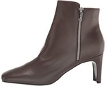 Calvin Klein Women&#39;s Coli2 Ankle Dress Boots Square Toe Brown Leather sz... - £35.26 GBP