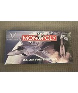 Monopoly US Air Force Edition Board Game 2005 Hasbro COMPLETE GREAT SHAPE Pewter - $38.76