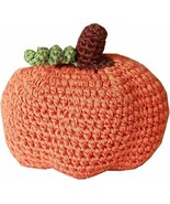 Knit Knacks Fall Pumpkin Organic Cotton Small Dog Toy - £11.86 GBP