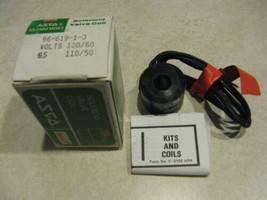 Quantity (2) - Asco Red-Hat Solenoid Valve Replacement Coils 96-619-1-D - $17.00