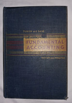 Fundamental Accounting - Theory and Practice by Tunick and Saxe 1952 Hardcover - £23.59 GBP