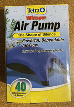 Tetra Whisper 40 Silent Air Pump For 40 Gallon Aquarium Fish Tank - $8.43
