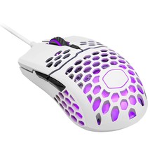 Cooler Master MM711 White 60G RGB Gaming Mouse with Lightweight Honeycomb Shell, - £40.95 GBP