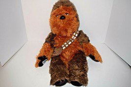 Build A Bear Star Wars Chewbacca Chewie Wookie 21&quot; Plush Stuffed Animal - $13.85