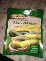2 packs Mrs Wages Refrigerator Kosher Dill Refrigerator Pickle Mix 1.94 oz - £14.14 GBP