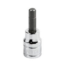 Powerbuilt 3/8 Inch Drive x 6MM Hex Bit Socket - 640556 - £17.55 GBP