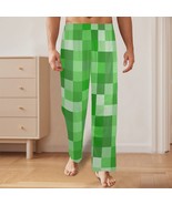 Men&#39;s Green Pixel Gamer Pajama Trousers without Pockets - $54.47 CAD