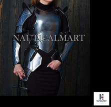 NauticalMart  Medieval Lady Cuirass Skirt Armor Queen of The War Halloween - £394.63 GBP
