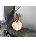 interoknack Modern Designer Bear Figurine Moon Lamp, Large Cartoon Sculp... - $35,102.37 MXN