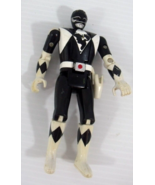 Power Rangers Mighty Morphin Series 2 Black Ranger Adam Flip head 5.5 in - £36.49 GBP