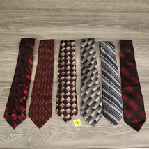  Mens Adult Necktie Arrow J. Ferrar Silk Classic Length Pointed Printed ... - $22.65