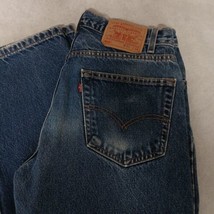 Levi&#39;s 505 Blue Jeans 33x34 Medium Wash Straight Leg - $32.95