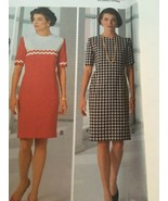 Butterick Sewing Pattern 5951 Fast &amp; Easy Size 6 8 10 Misses Sheath Dres... - $11.99