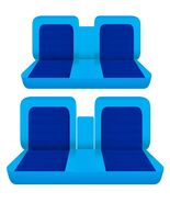 Fits 1950 to 1968 Chrysler Newport 2 Door Front and Rear seat covers blue - €138,95 EUR