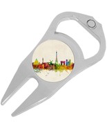 Paris France Golf Ball Marker Divot Repair Tool Bottle Opener - £9.40 GBP