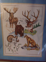 Counted Cross Stitch Kit Wild Life Collage Picture 50210 by Something Special - $15.00