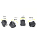 4pc BTO Aurora AFX Magnatraction HO Slot Car Front+Rear Wheels 8716 8719... - $2.49