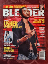 BLENDER Magazine #29 September 2004 Usher Ashlee Simpson Libertines - £9.95 GBP