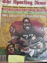 The Sporting News New England Patriots Draft Ken Sims Gretzky April 26 1982 - £11.46 GBP