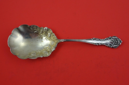 Cleone by International Sterling Silver Berry Spoon gold wash 9&quot; - £548.78 GBP