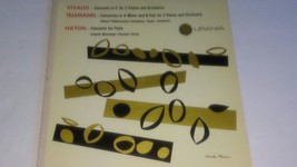 ~*RARE HARD TO FIND*~ Vivaldi, Telemann, &amp; Haydn Concerto for Flute Vinyl Record - £1,095.29 GBP