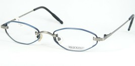 Ogami Aki 04 Blue /GREY Eyeglasses Glasses Metal Frame 40-18-140mm Germany - £51.38 GBP