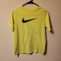 Boys Nike Dri Fit Tee Blue Swoosh Size XL - £9.98 GBP