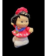 Fisher Price Current Little People U.S. Olympic Stars Ice-Skater Vintage... - $230.68 MXN