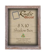 8x10 -3&quot; deep Rustic Barn Wood Collectible Shadow Box - $43.75 CAD