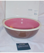 New Lenox Dansk Coconut Grove Fuchsia 10&quot;  Serving Bowl Great Gift Pink ... - £13.36 GBP