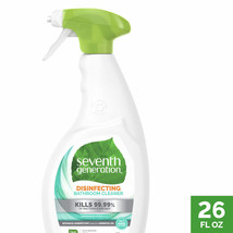 Seventh Generation Disinf Bathroom Cleaner, Lemongrass &amp; Thyme (8x26Oz) - $2,728.32 MXN
