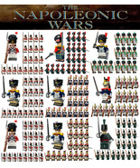 Napoleonic Wars Different Countries Infantry Army Soliders A 21 Minifigu... - £23.55 GBP+