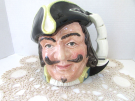 Royal Doulton Large Character Jug Capt Henry Morgan D6467 1957 England 7.5&quot; - £35.57 GBP