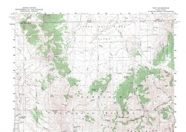 Yost Quadrangle, Utah-Idaho 1959 Topo Map USGS 15 Minute Topographic - £16.95 GBP