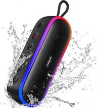 Bluetooth Speakers Waterproof Speaker with Powerful Sound Portable Wireless Spea - £31.93 GBP